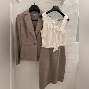 Antonio Melani sleeveless dress with matching jacket.